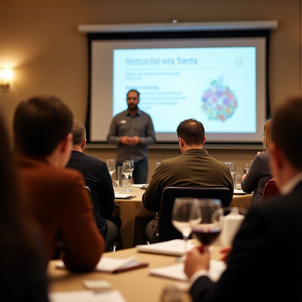 Wine educational seminar