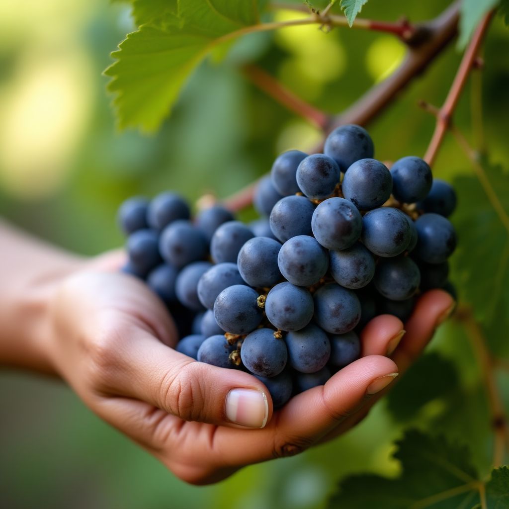 Wine harvest season