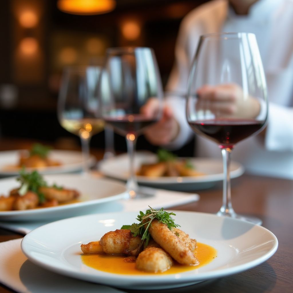 Food and wine pairing workshop